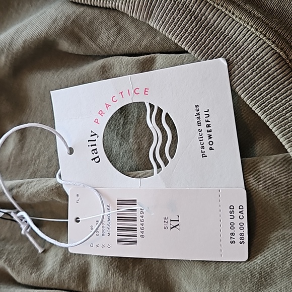 Anthropologie Daily Practice Bubble Sweatshirt. BNWT. - Picture 7 of 9